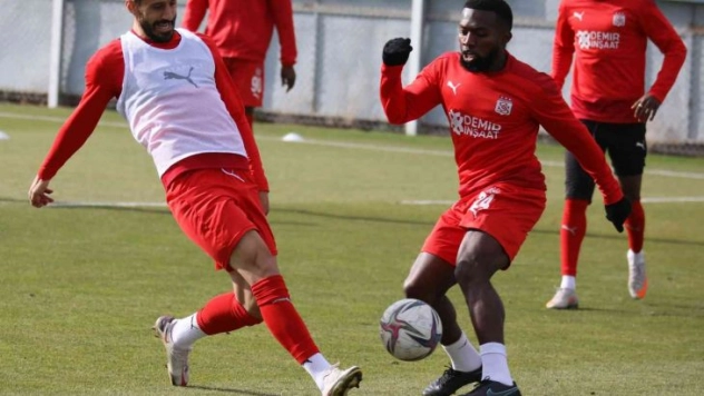 Sivasspor minyatür kale maç yaptı