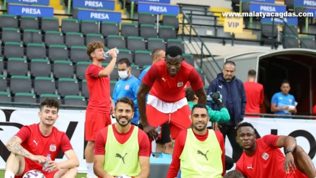 Sivasspor Petrocub maçına hazır