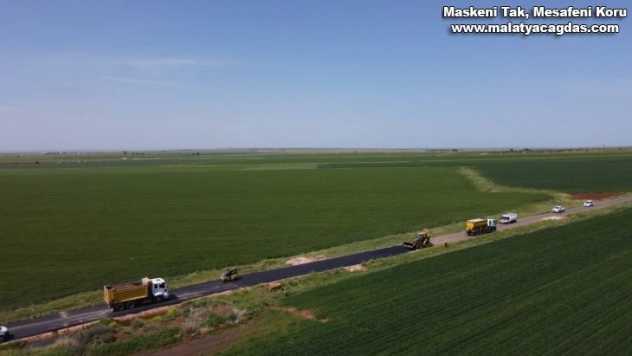 Siverek'te yol çalışmaları tamamlanıyor