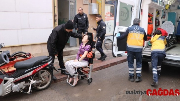 Sobadan sızan gazdan zehirlenen iki öğrenci tedavi altına alındı