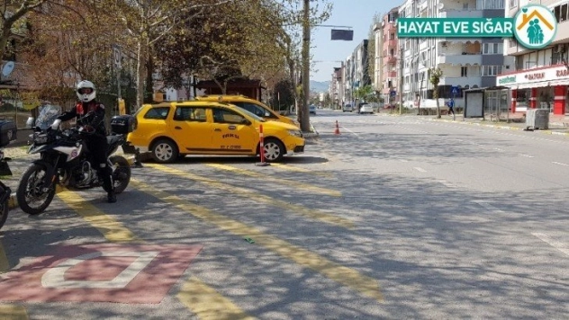 Sokağa çıkanlara ceza yazıldı