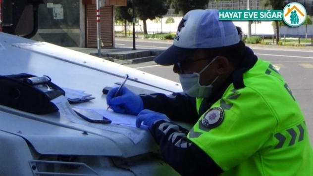 Sokağa çıkma yasağına uymadı 790 lira ceza kesildi