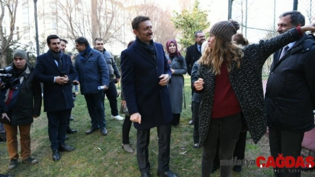 Sokak hayvanlarına yuva ve mama kabı desteği