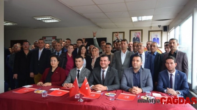 Söke MHP'nin yeni yönetimi tanıtıldı