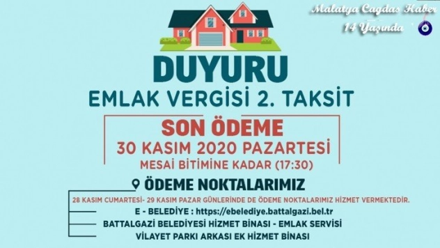 Son Ödeme Tarihi 30 Kasım