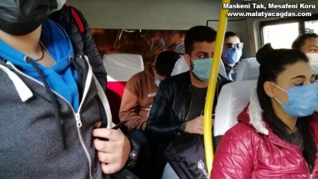 Sosyal mesafeye uymayan sürücüler polisten kaçamıyor