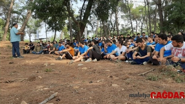 Spor, doğa ve eğitim kampı düzenlendi