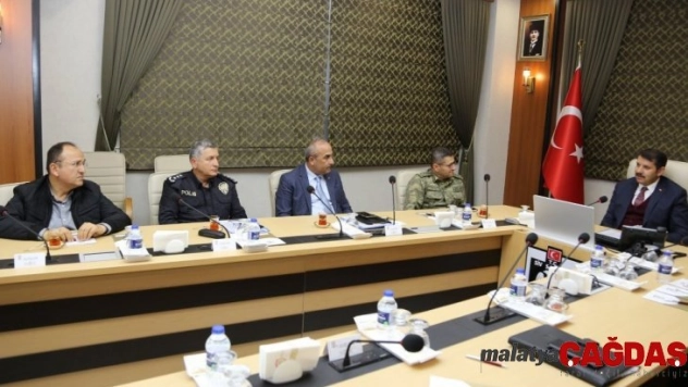 Spor güvenliği toplantısı yapıldı