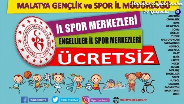 Spor Merkezleri kayıtları başladı