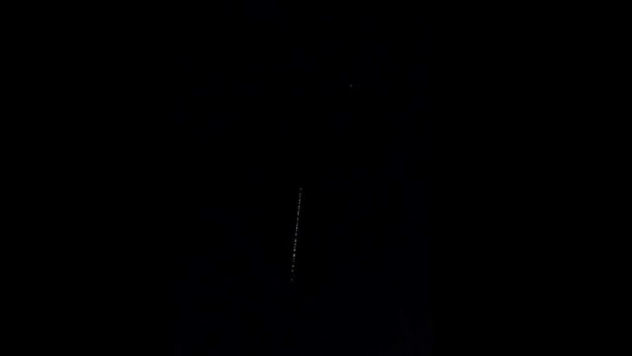 Starlink uyduları Karakoçan semalarında görüntülendi