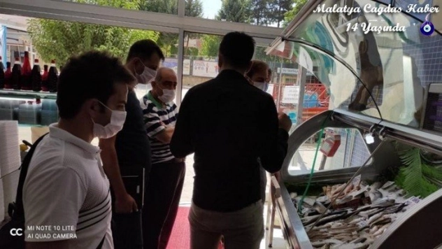 Su ürünleri satanlara sıkı takip