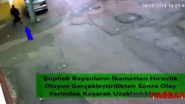 Suç işlerken tazı gibi cezaevine giderken bastonla