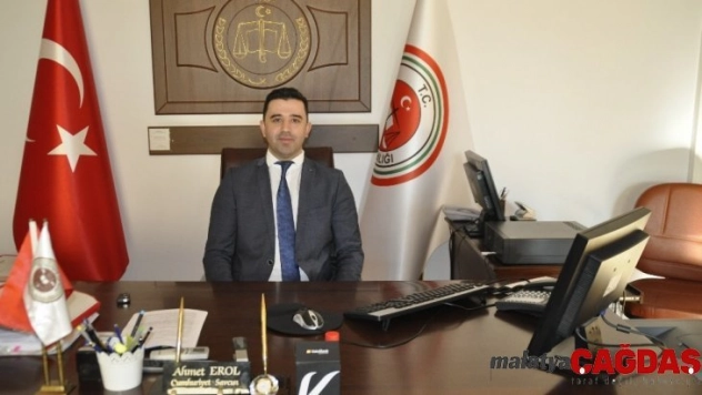 Şuhut Cumhuriyet Savcısı Ahmet Erol görevine başladı