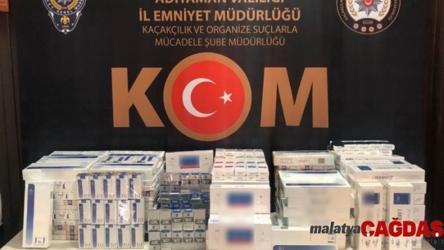 Şüpheli araçta gümrük kaçağı sigaralar ele geçirildi