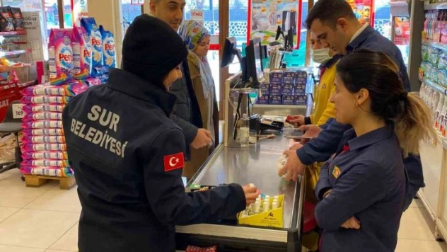 Sur Belediyesinden marketlerde KDV denetimi