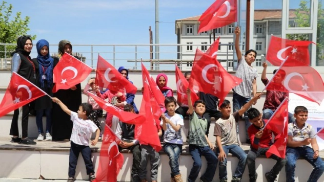 Suriyeli öğrencilere trafik eğitimi verildi