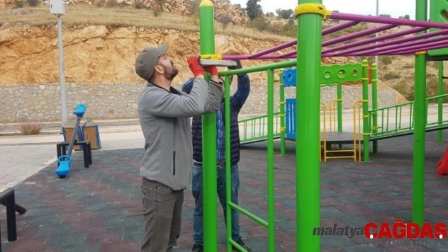 Tabiat parkında bakım ve onarım çalışmaları devam ediyor