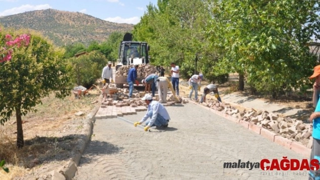 Tabiat parkında çalışmalar devam ediyor