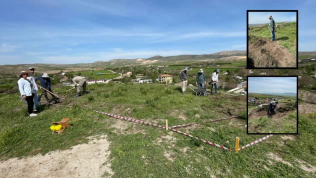 Tadım Kalesi ve Höyüğü'nde Kazı Çalışmaları Yeniden Başladı
