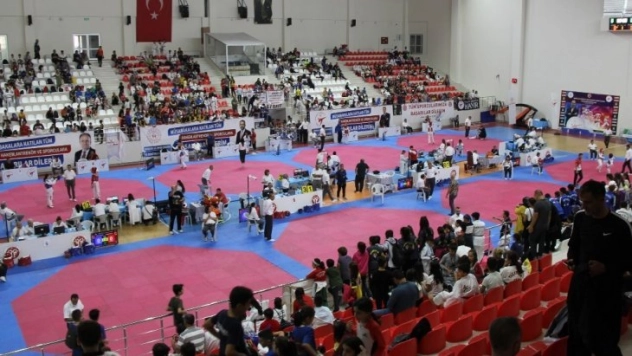 Taekwondo şampiyonası devam ediyor