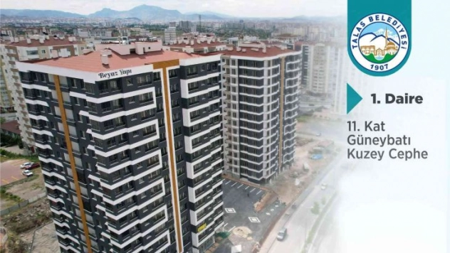 Talas'ta Taşınmaz İhalesi 7 Eylül'de