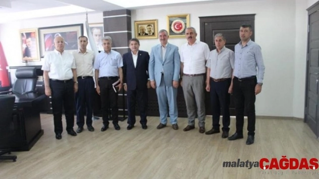 Tanrıverdi Başkan Turanlı'yla bir araya geldi