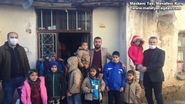 Taraftarlardan Çocuklar üşümesin kampanyasına destek