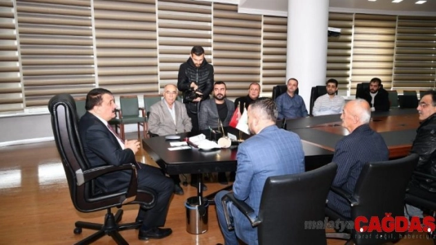 Taraftarlardan Gürkan'a teşekkür ziyareti