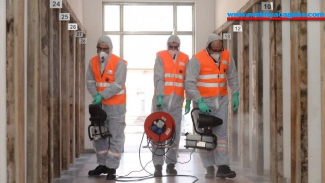 Tarihi mekanlarda korona virüs temizliği