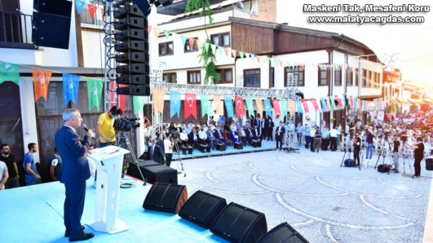 Tarihi Yeşilyurt konaklarında heyecanlı ve coşku dolu anlar yaşandı