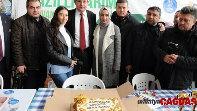 Tarım Fuarında gazetecilere sürpriz