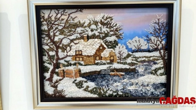 Taşlar sanata dönüştü