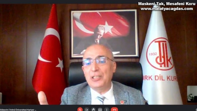 TDK Başkanı Gülsevin'den öğrencilere tavsiyeler