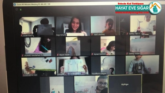 TED okulları öğrencilerine uzaktan eğitim