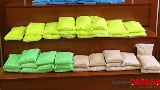 Tekirdağ'da 1 yılda yaklaşık 1 ton uyuşturucu ele geçirildi