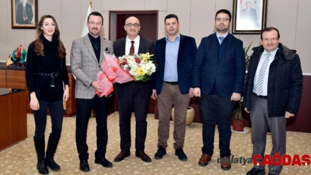 Teknoloji Komisyonundan Manisa CBÜ Rektörü Ataç'a işbirliği ziyareti