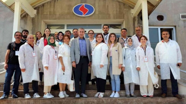 Tekstil öğretmenleri SANKO tekstilde işbaşı eğitimine katıldı