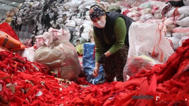 Tekstildeki geri dönüşümün yüzde 85'lik ihtiyacını Uşak karşılıyor