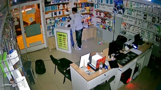 Elektronik cihazları çalan hırsız tutuklandı