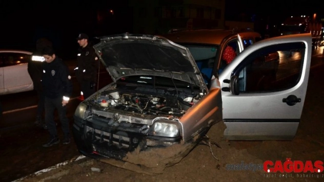 Terme'de trafik kazası: 5 yaralı