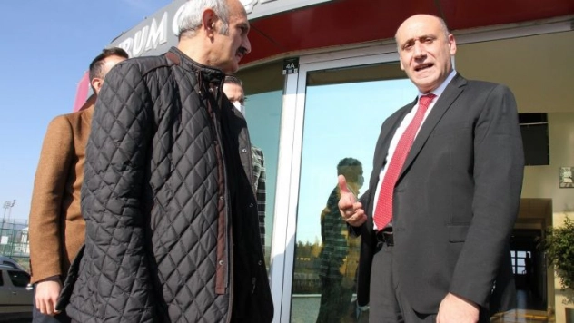 TFF ve hakem yöneticilerinden Öztürk'e ziyaret