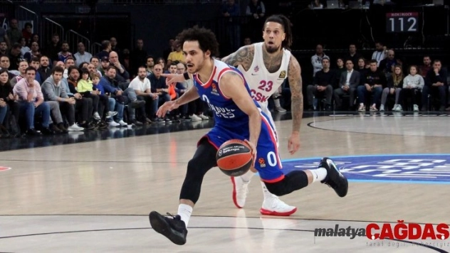 THY Euroleague: Anadolu Efes: 80 - CSKA Moskova: 81