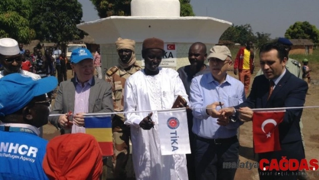 TİKA'dan Çad'da Gore Mülteci Kampına su desteği