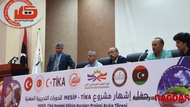 TİKA'dan Libya'da mesleki eğitimi kursları