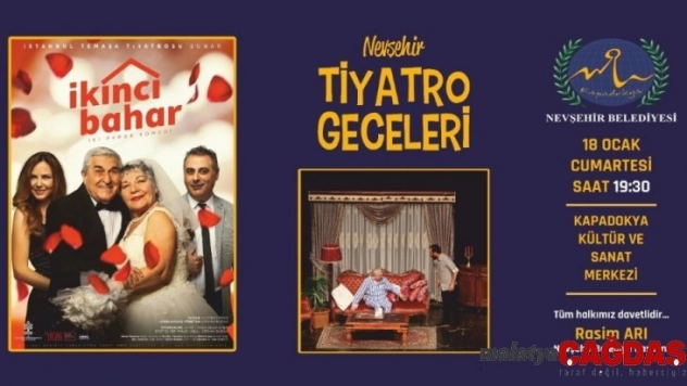 Tiyatro geceleri, 'İkinci Bahar' ile devam ediyor