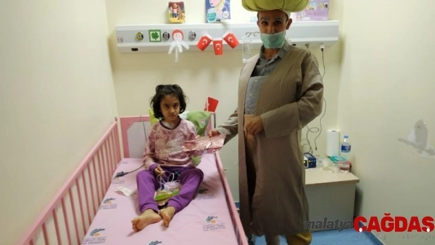 Lösemili çocuklara moral ziyareti