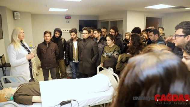 TOBB Fen lisesi öğrencileri, SANKO Üniversitesi'ni ziyaret etti