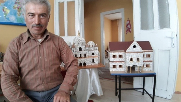 Toplanan taşların sanat eserine dönüş hikayesi