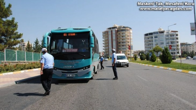 Toplu taşıma araçlarında normalleşme denetimi