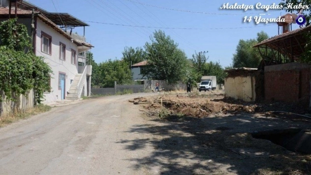 Doğalgaz öncesi yol hazırlıkları yapılıyor